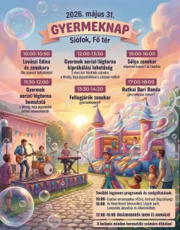 Siófoki Gyereknap a Balatonnál!