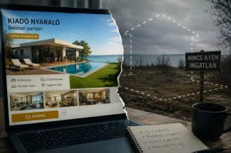 Balatoni nyaralás helyett átverés: közösségi oldalon csapott le a csaló 🏠